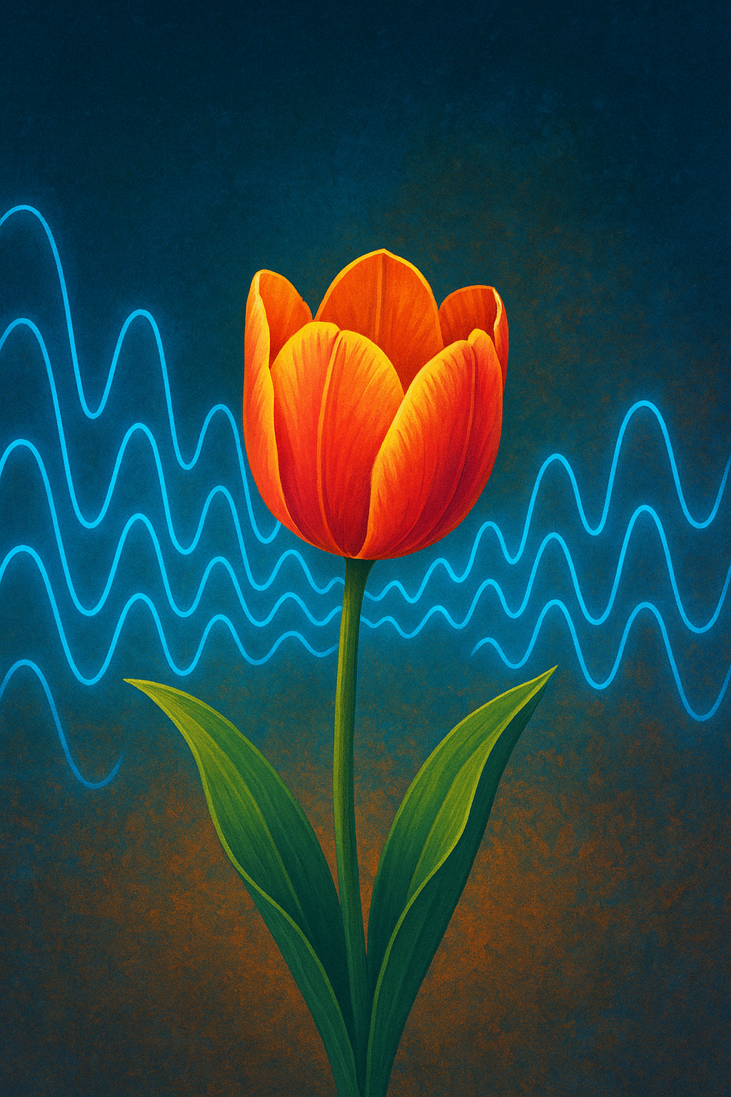 电磁波与郁金香